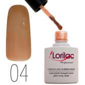 Lorilac камуфлирующая база для гель-лака 10 ml #4