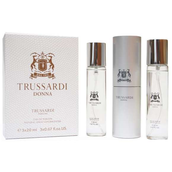 Туалетная вода 3*20 ml Trussardi "Donna"