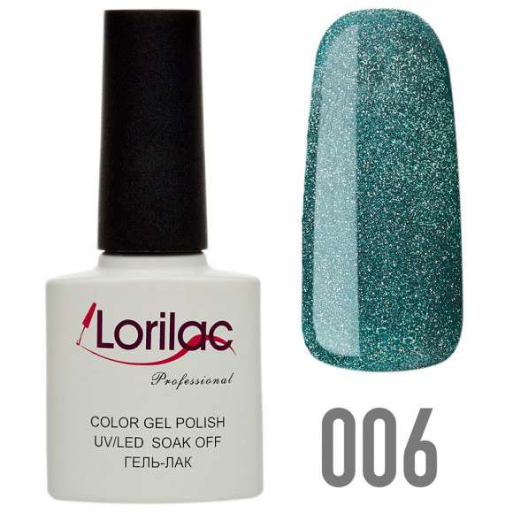 Гель-лак Lorilac серия Disco 6 - 10 ml