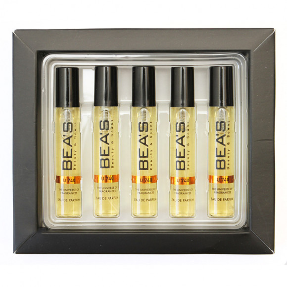 Парфюмерный набор Beas Memo Paris Italian Leather Unisex 5*5 ml  U 740
