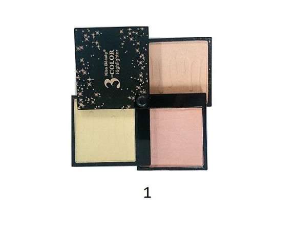 Хайлайтер Kiss Beauty 3 цвета (15g)