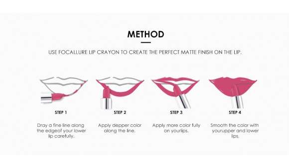 Матовая губная помада O.TWO.O арт. 6058 3.5 g.