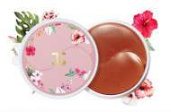 Гидрогелевые патчи с цветами гибискуса Jayjun Cosmetic Roselle Tea Eye Gel Patch 60 шт.