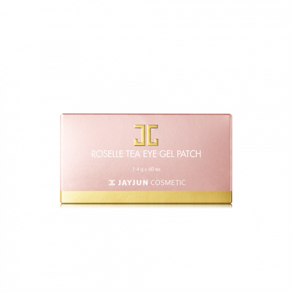 Гидрогелевые патчи с цветами гибискуса Jayjun Cosmetic Roselle Tea Eye Gel Patch 60 шт.