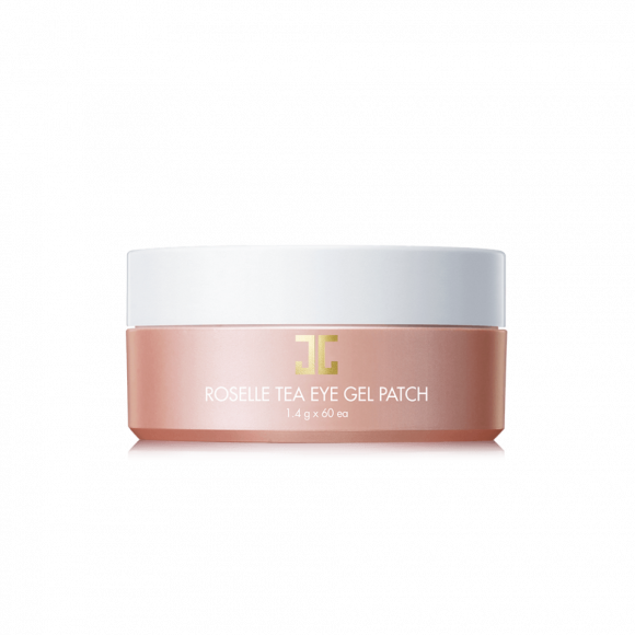 Гидрогелевые патчи с цветами гибискуса Jayjun Cosmetic Roselle Tea Eye Gel Patch 60 шт.