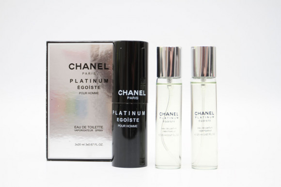 Туалетная вода 3*20 ml Chanel "Egoiste Platinum"