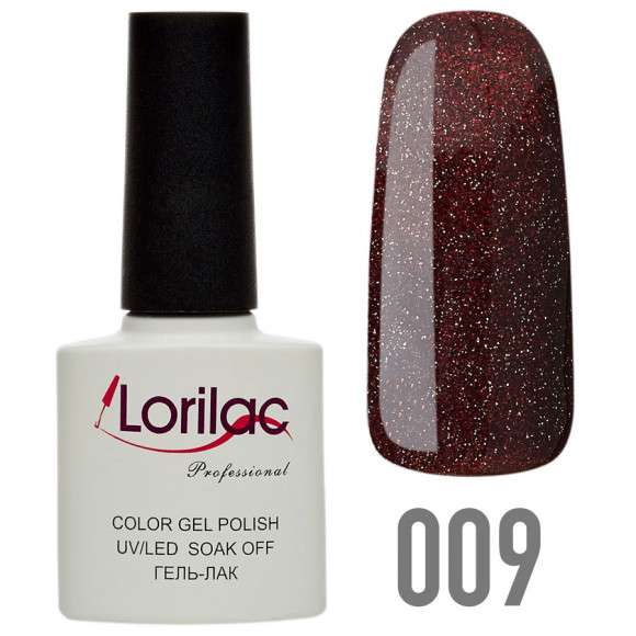 Гель-лак Lorilac серия Disco 9 - 10 ml