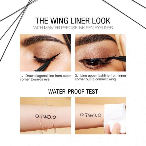 Жидкая подводка для глаз O.TWO.O арт. YG003 Жидкая подводка для глаз O.TWO.O арт. YG003