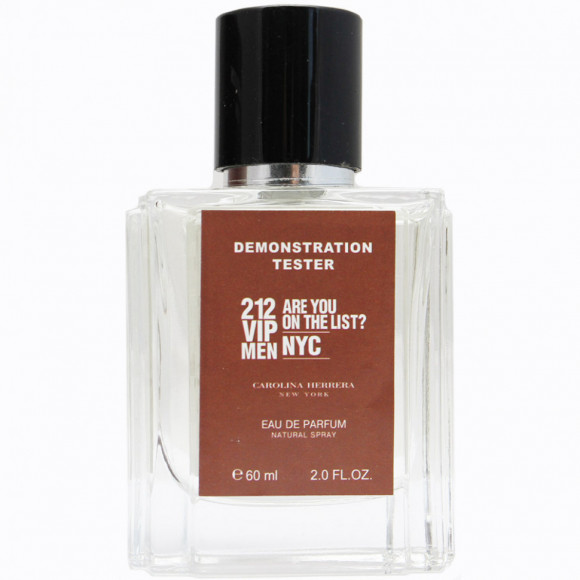 Тестер Carolina Herrera 212 VIP Men 60 ml (экстра-стойкий)