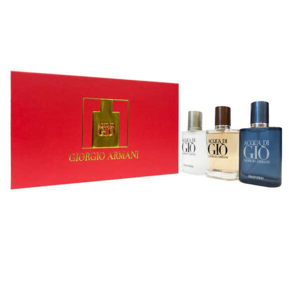 Парфюмерный набор Giorgio Armani Aqua Di Gio for man 3х30 ml