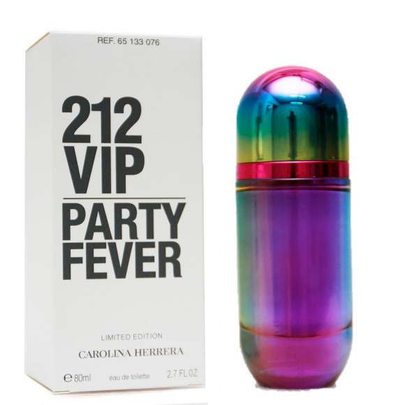 Тестер Carolina Herrera 212 Vip Rose Party Fever Limited Edition