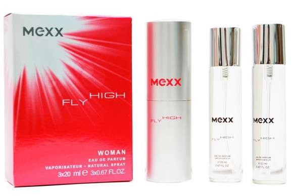 Парфюмерная вода 3*20 ml Mexx Fly High Woman for women