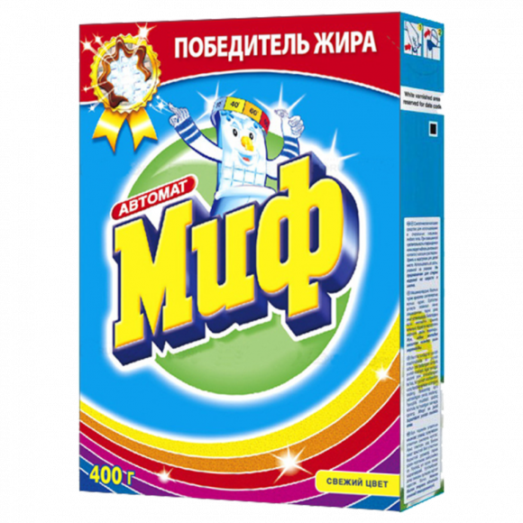 Стиральный порошок Миф color автомат 400гр