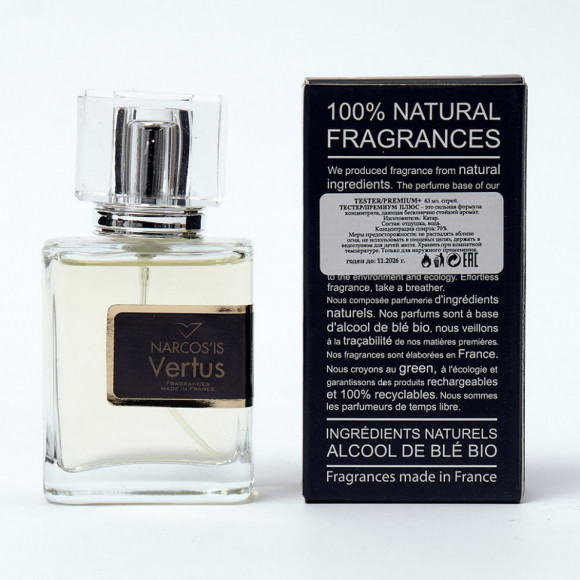 Тестер премиум+ Vertus Narcos'is edp unisex   63 ml Тестер премиум+ Vertus Narcos'is edp unisex   63 ml