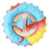 Антистресс игрушка  Тик Ток Снапперс Snapperz pop it эспандер (Радужная)