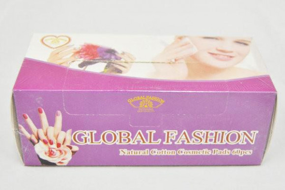 Салфетки для лица Global Fashion 60шт