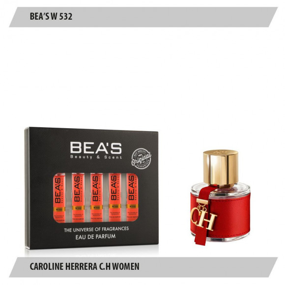 Парфюмерный набор Beas Carolina Herrera CH Women 5*5 ml W 532 Парфюмерный набор Beas Carolina Herrera CH Women 5*5 ml W 532