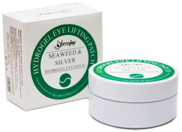 Патчи для глаз с морскими водорослями Seaweed Silver Hydrogel eye patch 60шт