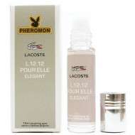 Духи с феромонами Lacoste Eau De L.12.12 Pour Elle Elegant 10 ml (шариковые) Духи с феромонами Lacoste Eau De L.12.12 Pour Elle Elegant 10 ml (шариковые)