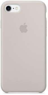 Силиконовый чехол для Айфон 7/8 -Бежевый (Stone)
