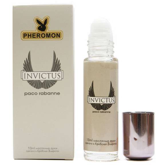 Духи с феромонами Paco Robanne Invictus 10 ml (шариковые)