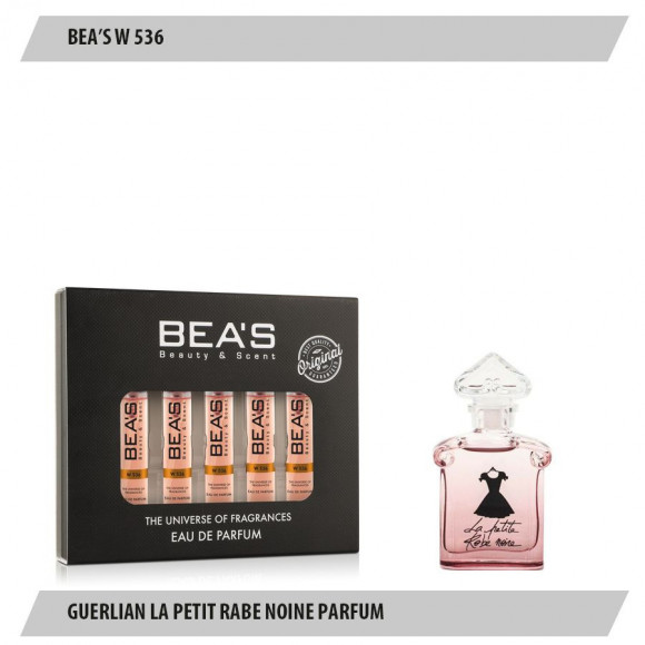 Парфюмерный набор Beas Guerlian La Petit Rоbe Noire Parfum Women 5*5 ml W 536