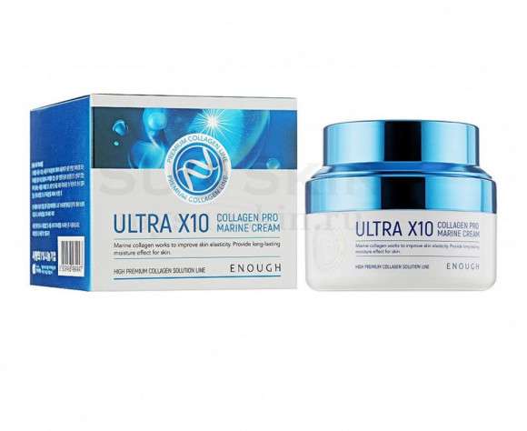 Увлажняющий крем с коллагеном Enough Ultra X10 Collagen Pro Marine Cream 50 ml