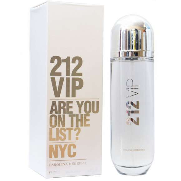 Carolina Herrera 212 Vip Silver edp for women 125 ml