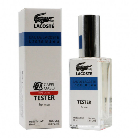 Тестер Lacoste Eau de Lacoste L.12.12. Bleu for men 60 ml ОАЭ