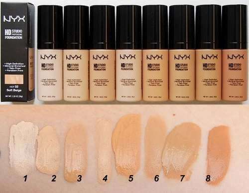 Тональный крем NYX "HD studio fondation" 36g Тональный крем NYX "HD studio fondation" 36g