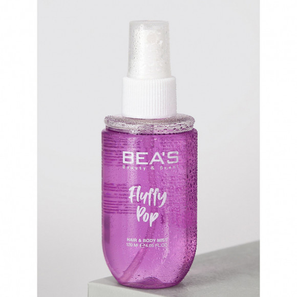 Мист для тела и волос Beas Fluffy Pop 120 ml Мист для тела и волос Beas Fluffy Pop 120 ml