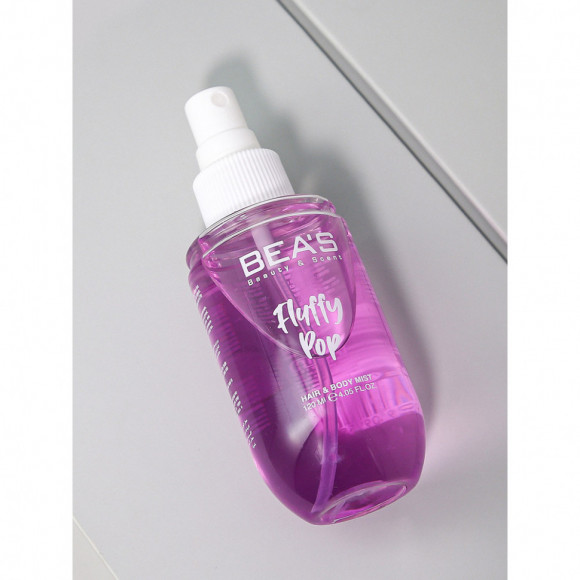 Мист для тела и волос Beas Fluffy Pop 120 ml Мист для тела и волос Beas Fluffy Pop 120 ml