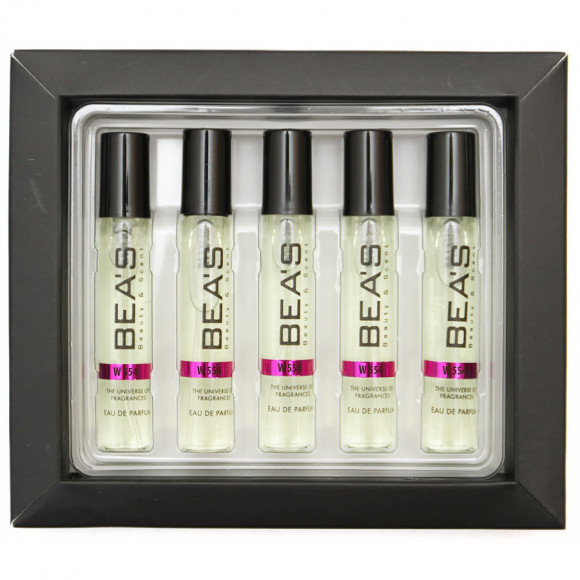 Парфюмерный набор Beas Carolina Herrera 212 Vip Nyc Women 5*5 ml W 554 Парфюмерный набор Beas Carolina Herrera 212 Vip Nyc Women 5*5 ml W 554
