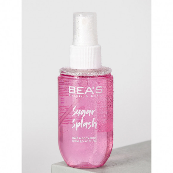 Мист для тела и волос Beas Sugar Splash 120 ml Мист для тела и волос Beas Sugar Splash 120 ml