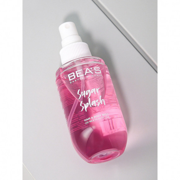 Мист для тела и волос Beas Sugar Splash 120 ml Мист для тела и волос Beas Sugar Splash 120 ml