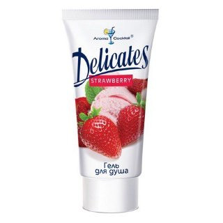 Гель для душа Delicates "Strawberry" 200ml