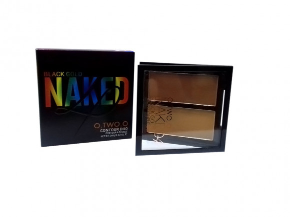 Пудра Naked Contour duo 2 в 1 (Soft Brown) №1