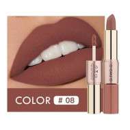 Губная помада + блеск для губ O.TWO.O 2в1 арт. N9107B Цвет №08 3.5 g. x 7 g. Губная помада + блеск для губ O.TWO.O 2в1 арт. N9107B Цвет №08 3.5 g. x 7 g.
