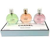 Подарочный женский набор Chanel Chance 3x30 ml