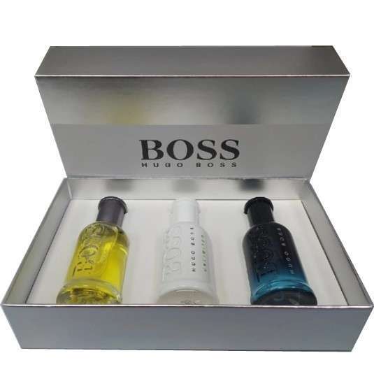 Подарочный мужской набор Hugo Boss Bottled 3x30 ml