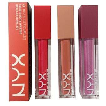 Жидкая помада NYX Soft matte lip cream (12шт) 5.7 ml NEW