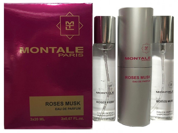 Парфюмерная вода 3*20 ml Montale "Roses Musk"