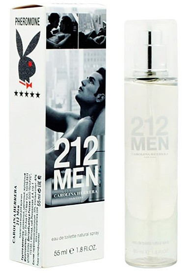 Духи с феромонами 55 ml Carolina Herrera 212 Men edt Pour homme