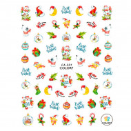 Наклейка для ногтей COLORF CA-331 Наклейка для ногтей COLORF CA-331