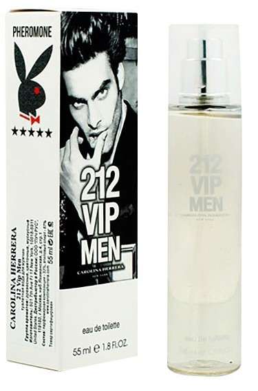 Духи с феромонами 55 ml Carolina Herrera 212 Vip For Men edt