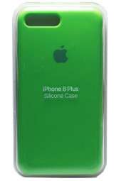 Силиконовый чехол для Айфон 7/8 Plus ярко-зеленый