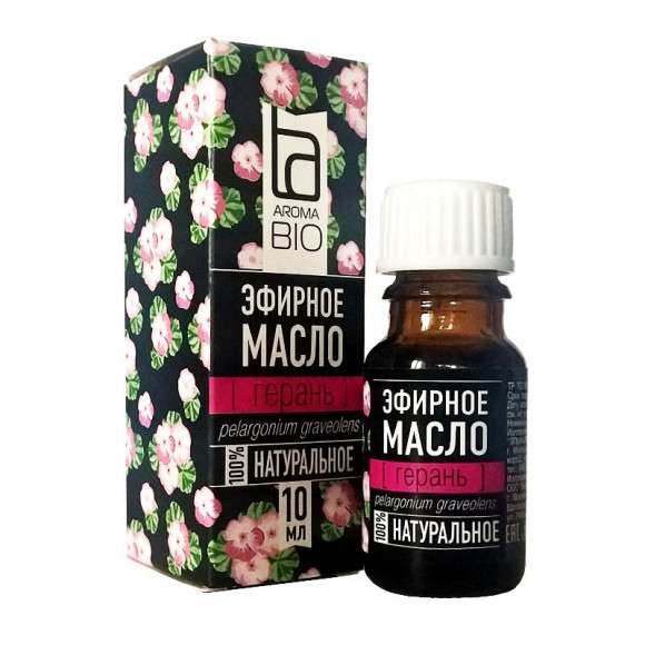 Эфирное масло Aroma BIO Герань 10 ml