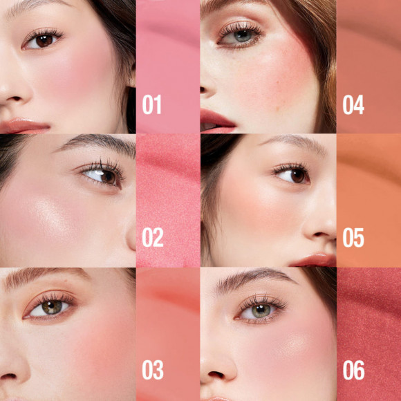 O.TWO.O Жидкие румяна арт. HC002 -  #04 - Розовый терракот