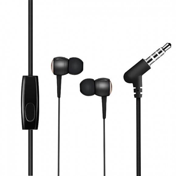 Наушники Hoco M19  Earphone с микрофоном черные (1.2 м)