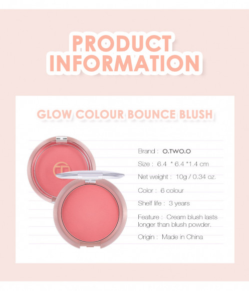 Румяна O.TWO.O арт. 9138 #02 1 цв. Румяна O.TWO.O арт. 9138 #02 1 цв.